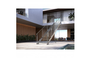 Escalier droit