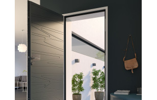 Porte d'entrée monobloc